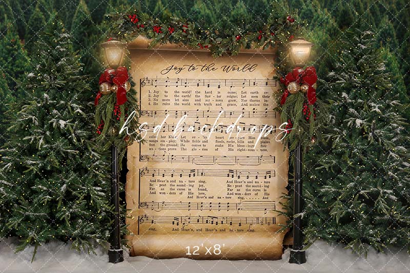 Christmas Choir - HSD Photography Backdrops