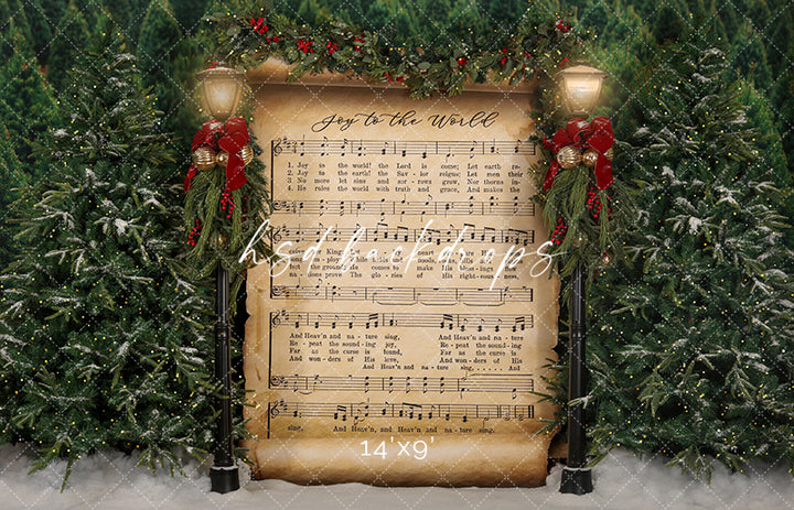 Christmas Choir - HSD Photography Backdrops
