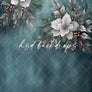Wondrous Winter Flowers - HSD Photography Backdrops