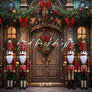Nostalgic Nutcracker Door - HSD Photography Backdrops