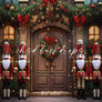 Nostalgic Nutcracker Door - HSD Photography Backdrops