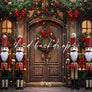Nostalgic Nutcracker Door - HSD Photography Backdrops