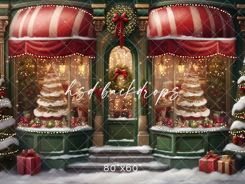 Christmas at the Plaza - HSD Photography Backdrops