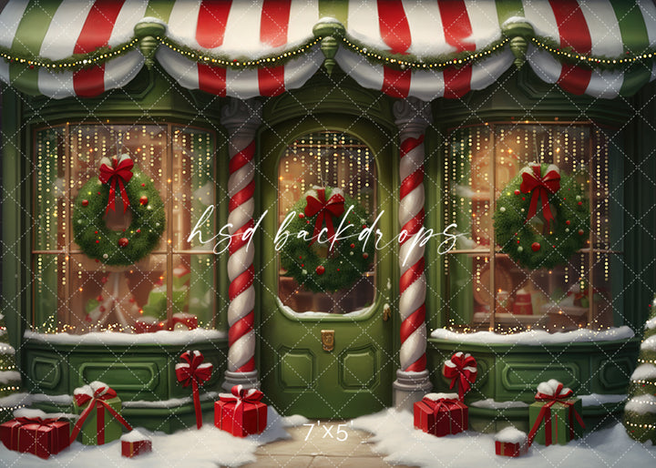 Grinchmas Storefront - HSD Photography Backdrops