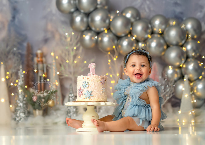 Winter Wonderland Birthday - HSD Photography Backdrops