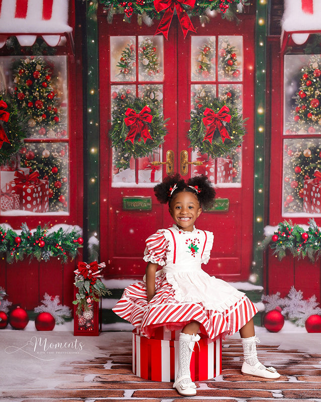 Christmas Gift Shop (sweep options) - HSD Photography Backdrops