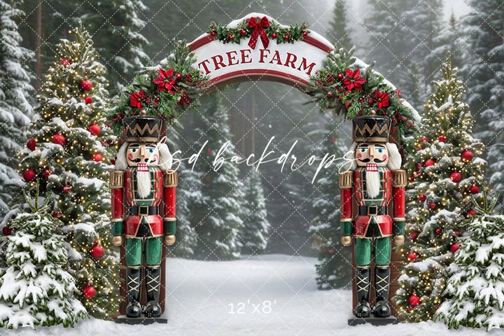 Nutcracker Statues (sweep options) - HSD Photography Backdrops