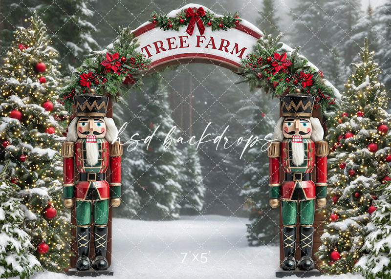 Nutcracker Statues (sweep options) - HSD Photography Backdrops