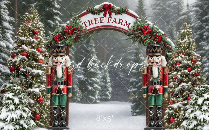 Nutcracker Statues (sweep options) - HSD Photography Backdrops