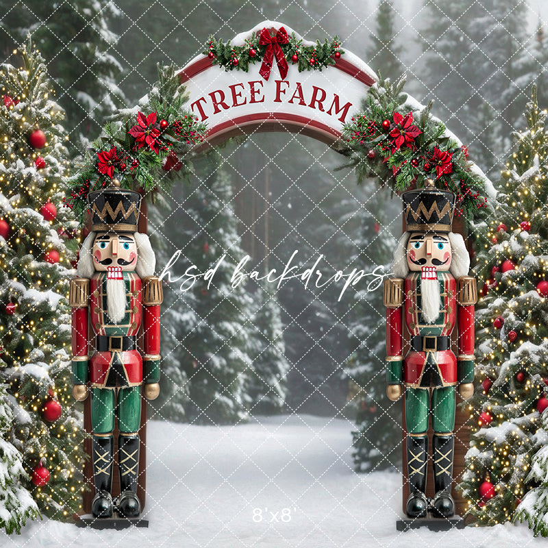 Nutcracker Statues (sweep options) - HSD Photography Backdrops
