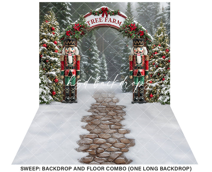 Nutcracker Statues (sweep options) - HSD Photography Backdrops