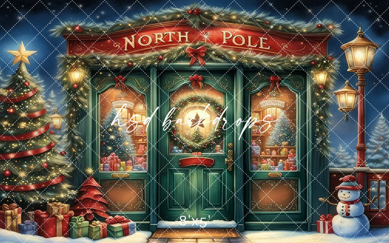 North Pole Trading Co. (sweep options) - HSD Photography Backdrops