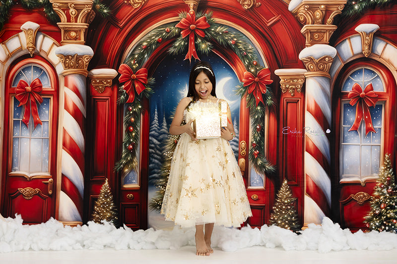 North Pole Archway (sweep options) - HSD Photography Backdrops