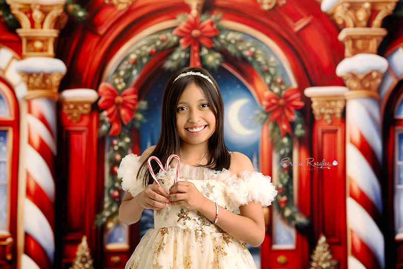 North Pole Archway (sweep options) - HSD Photography Backdrops