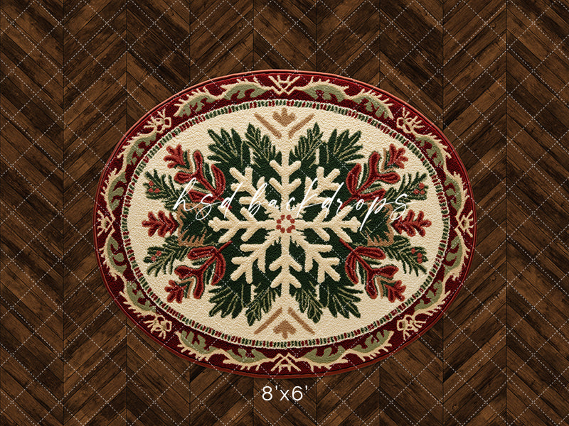 Festive Christmas Floor - HSD Photography Backdrops
