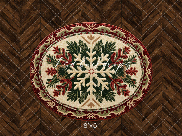 Festive Christmas Floor - HSD Photography Backdrops