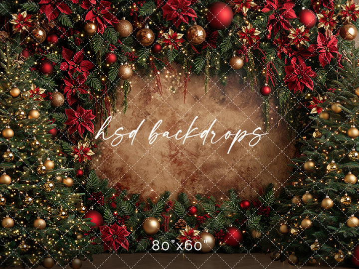 Black Tie Affair Event Christmas Photo Booth Backdrop