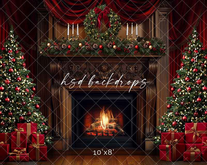 Christmas Room - CHS67172 - HSD Photography Backdrops