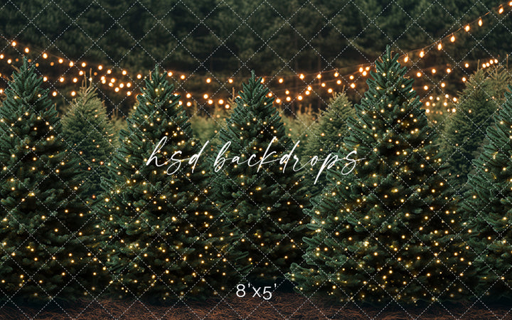 Twinkling Tree Farm (sweep options) - HSD Photography Backdrops