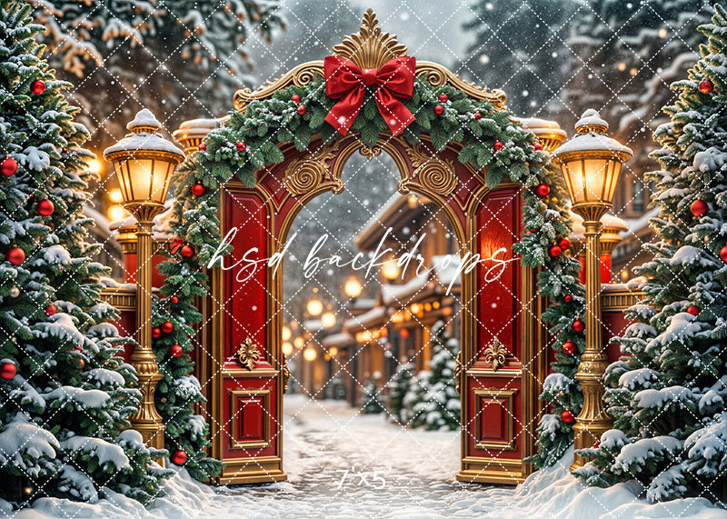 Santa's Regal Workshop Entrance (sweep options)