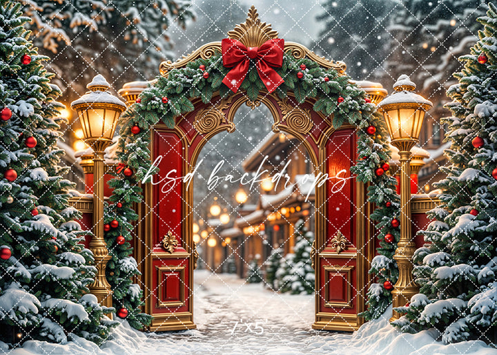 Santa's Regal Workshop Entrance (sweep options)