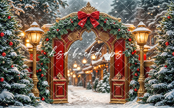 Santa's Regal Workshop Entrance (sweep options)