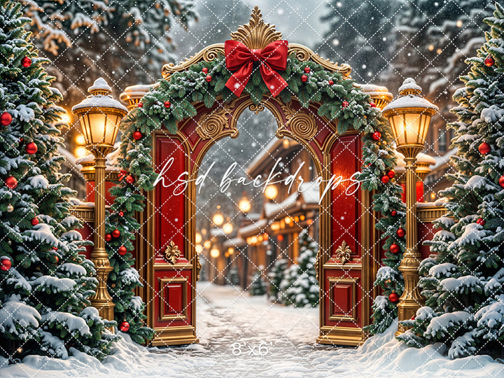 Santa's Regal Workshop Entrance (sweep options)