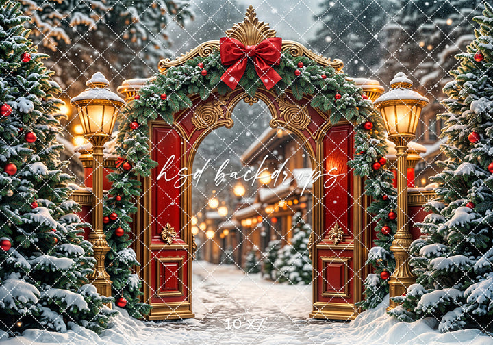 Santa's Regal Workshop Entrance (sweep options)