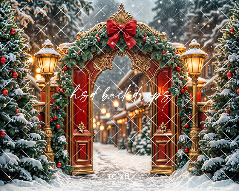 Santa's Regal Workshop Entrance (sweep options)