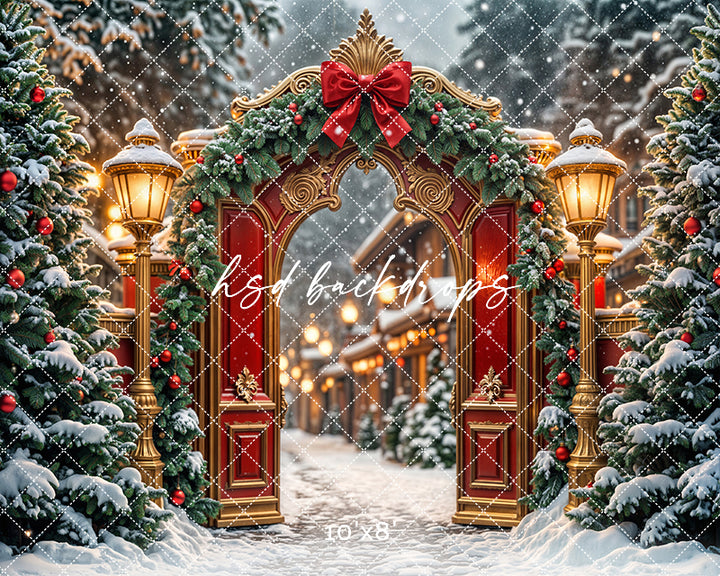 Santa's Regal Workshop Entrance (sweep options)