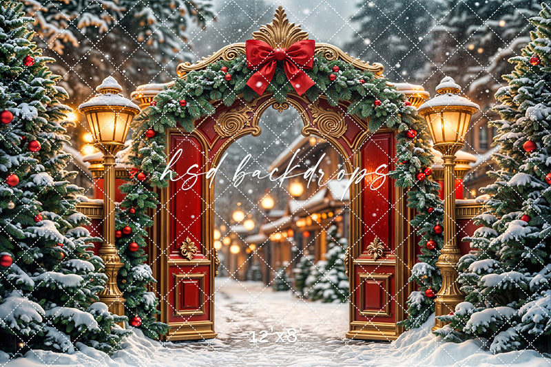 Santa's Regal Workshop Entrance (sweep options)
