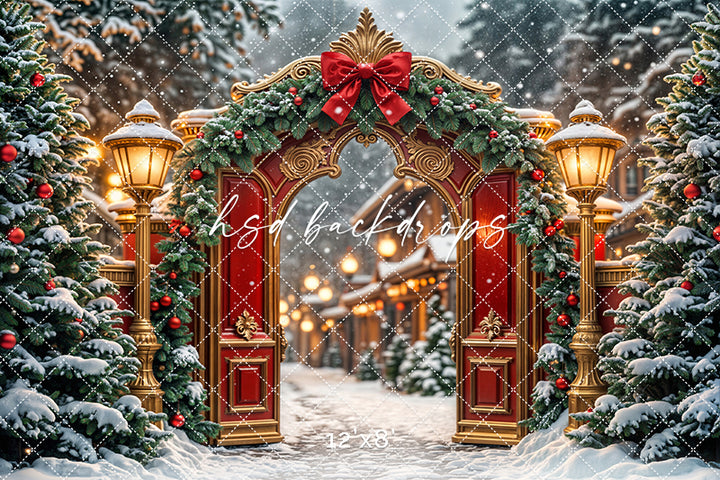 Santa's Regal Workshop Entrance (sweep options)
