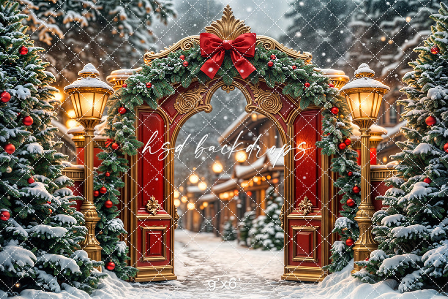 Santa's Regal Workshop Entrance (sweep options)