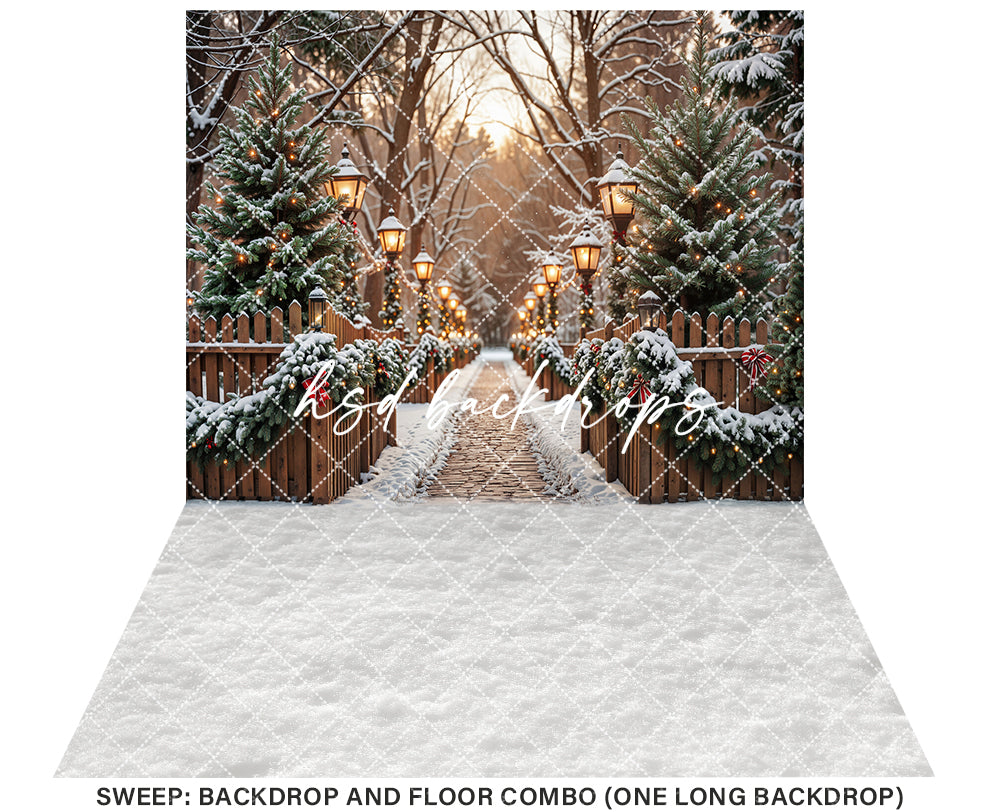 Rustic Christmas Entrance (sweep options)