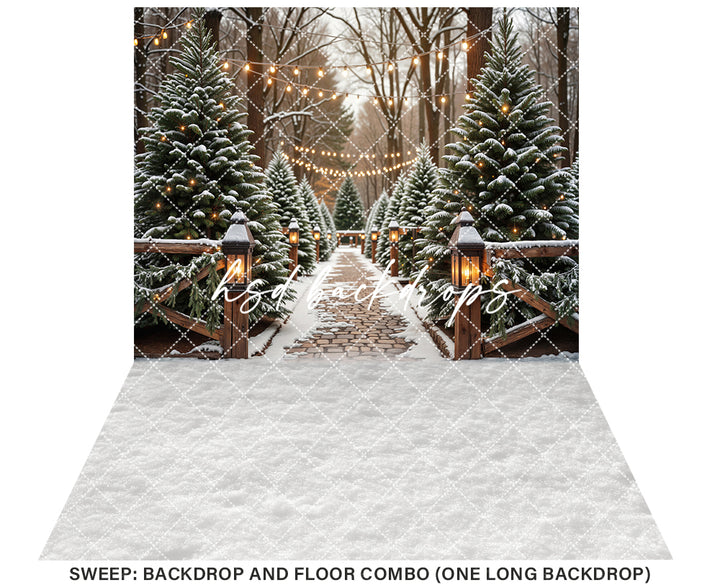 Evergreen Tree Farm Entrance (sweep options)