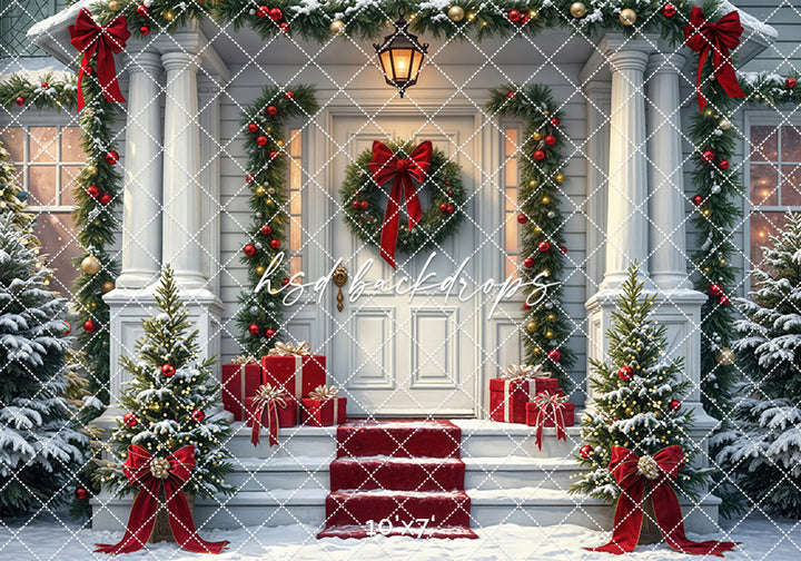 Merry Magical Porch (sweep options)