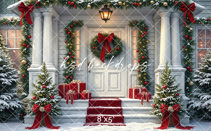 Merry Magical Porch (sweep options)