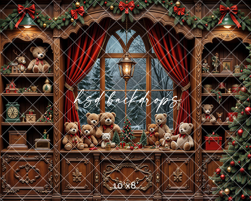 Cozy Claus Toy Counter (sweep options)