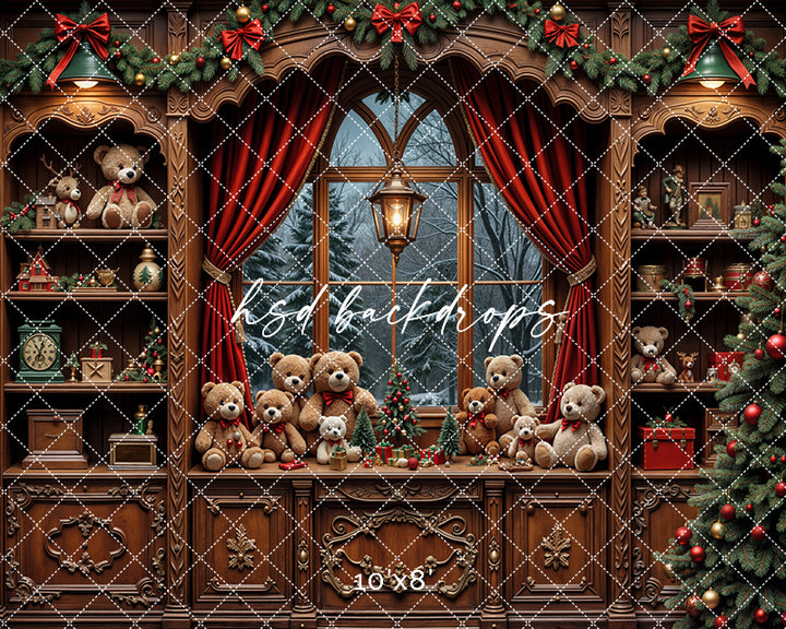 Cozy Claus Toy Counter (sweep options)