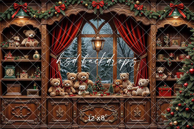 Cozy Claus Toy Counter (sweep options)
