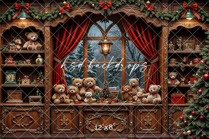 Cozy Claus Toy Counter (sweep options)