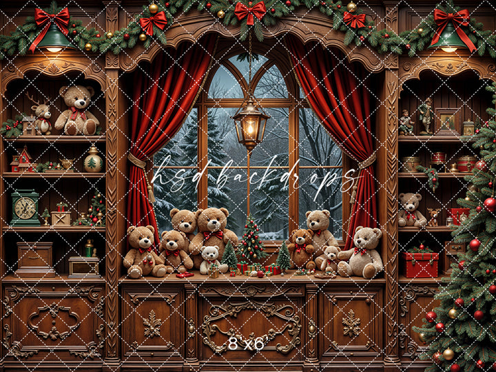 Cozy Claus Toy Counter (sweep options)