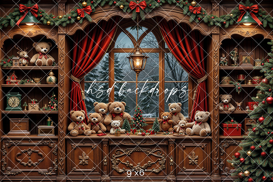 Cozy Claus Toy Counter (sweep options)