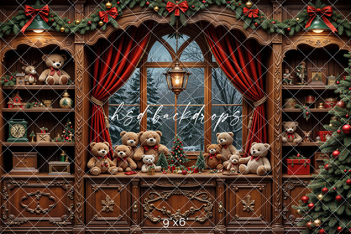 Cozy Claus Toy Counter (sweep options)