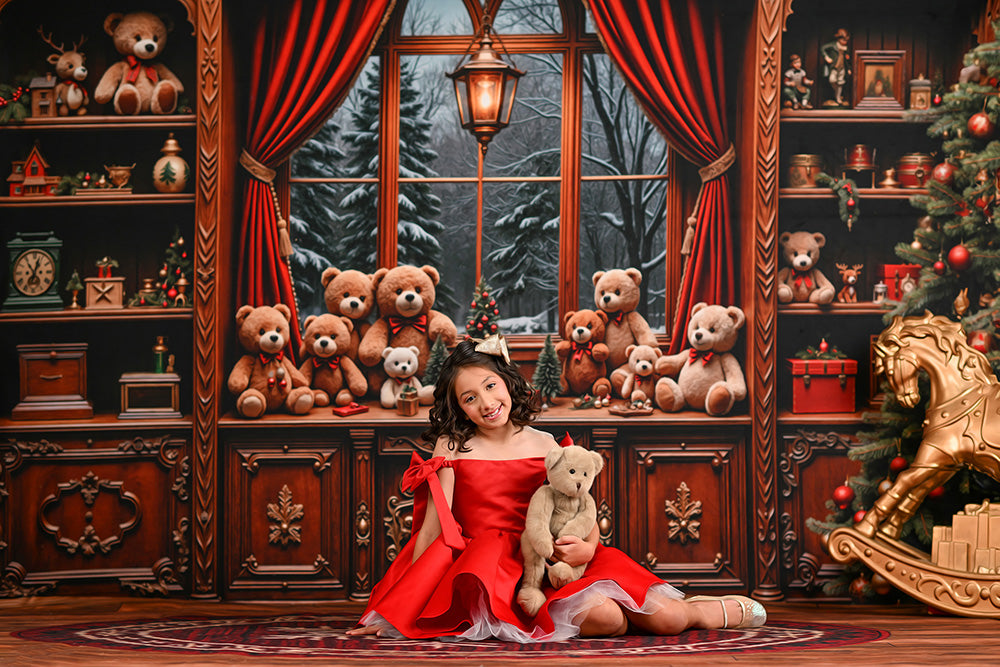 Cozy Claus Toy Counter (sweep options)