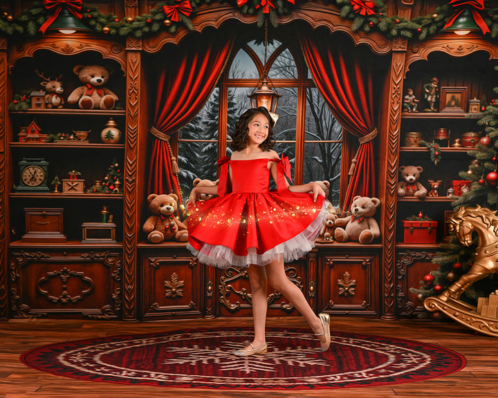 Cozy Claus Toy Counter (sweep options)