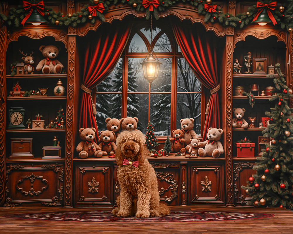 Cozy Claus Toy Counter (sweep options)