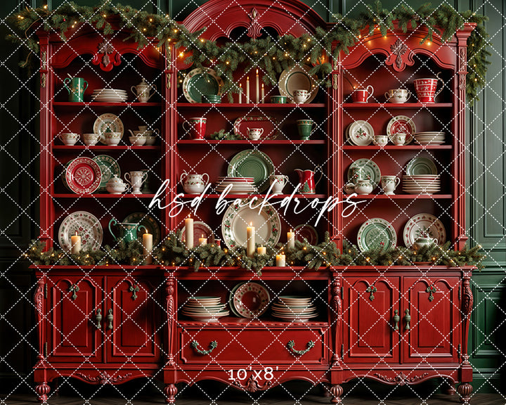 Crimson Kitchen Hutch (sweep options)