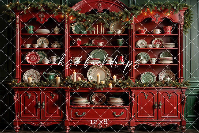 Crimson Kitchen Hutch (sweep options)