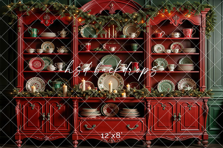 Crimson Kitchen Hutch (sweep options)